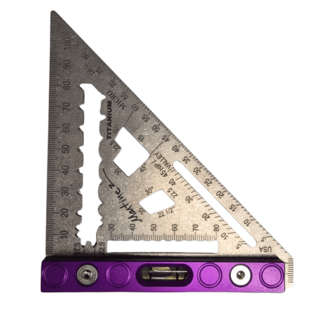 Martinez Tools | Titanium Micro Square with level vial - Metric - Martinez ToolsTF Tools Ltd