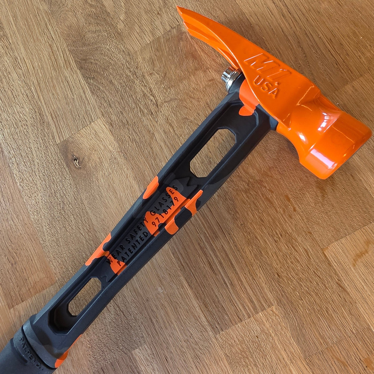 Martinez Tools x TF | M1 15oz Alcatraz Camo Titanium Hammer - Martinez ToolsTF Tools Ltd