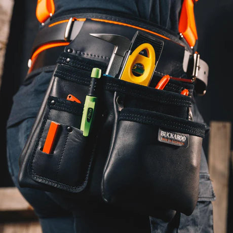Buckaroo Toolbelts | 2 Pocket & Pouch Nailbag