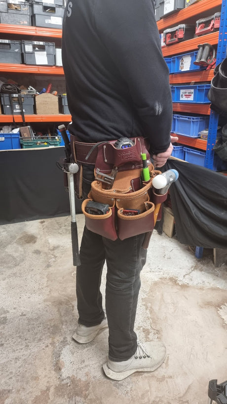 Occidental Leather Toolbelts | 5018DBLH - 3 Pouch Pro Tool Bag - Occidental LeatherTF Tools Ltd