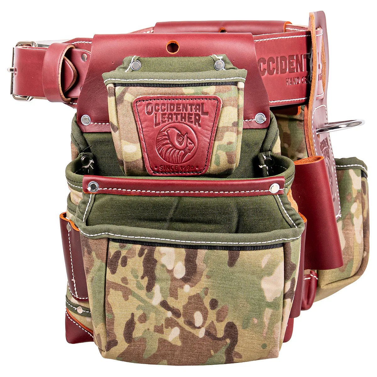 Occidental Leather Toolbelts | C8060 Special Edition - OxyLights™ 3 Pouch Fastener Bag - Multicam® - Occidental LeatherTF Tools Ltd