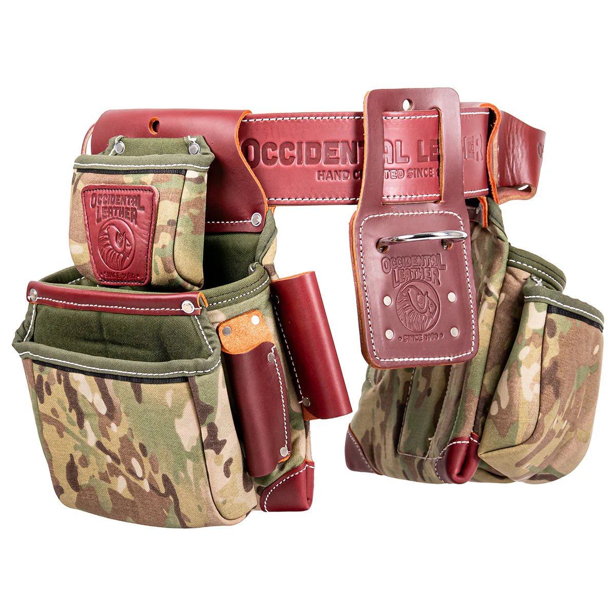 Occidental Leather Toolbelts | C8080DB Special Edition - OxyLights™ Framer Tool Belt Setup - Multicam® - Occidental LeatherTF Tools Ltd