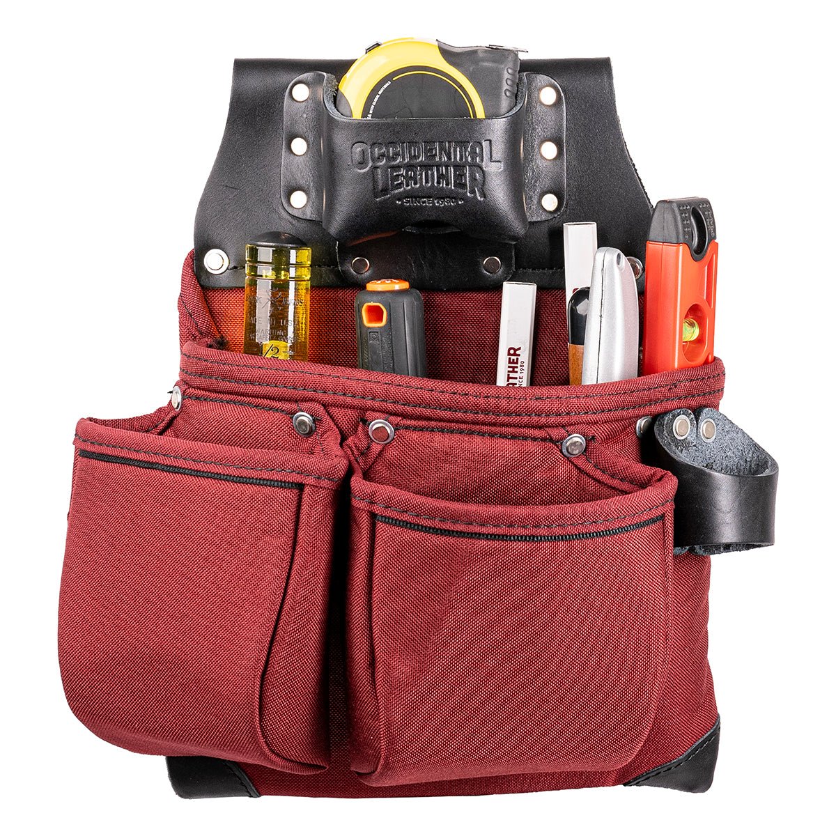 Occidental Leather Toolbelts | R8018DB Oxylights 3 Pouch Tool Bag - Occidental LeatherTF Tools Ltd