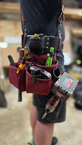 Occidental Leather Toolbelts | R8018DB Oxylights 3 Pouch Tool Bag - Occidental LeatherTF Tools Ltd