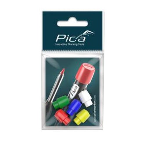 Pica | Accessory Set Coloured Caps for Pica Dry - PicaTF Tools Ltd