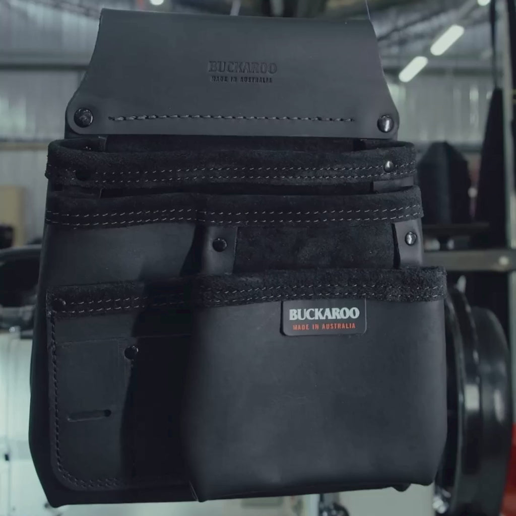 Buckaroo Toolbelts | 2 Pocket & Pouch Nailbag