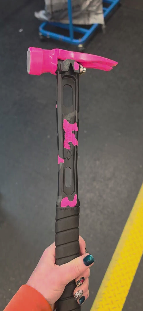 【限定品】HAMMER magenta pearl uletane Martinez Tools x TF | M1 15oz Black / Pink Camo 10yr Titanium