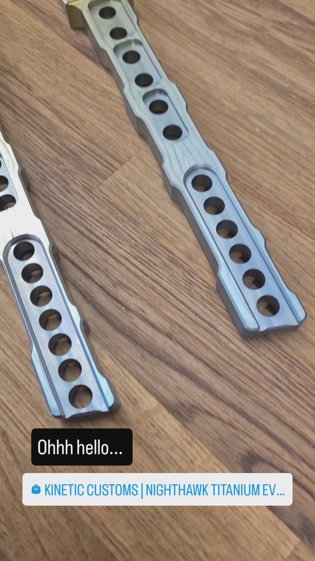 Kinetic Customs | Nighthawk Titanium EVO Shaft & Nail Puller