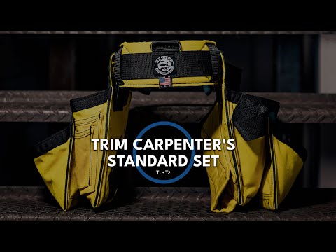 Badger Toolbelts | Carpenter Fastener Bag Side x Side