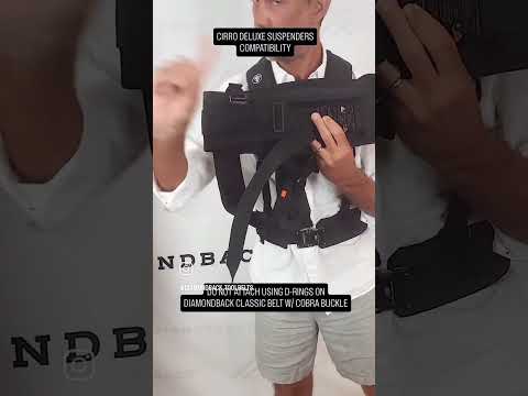 DiamondBack Toolbelts | Cirro Deluxe Suspenders