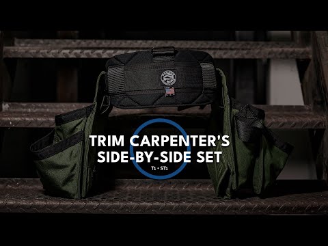 Badger Toolbelts | Trimmer Fastener Bag Side x Side