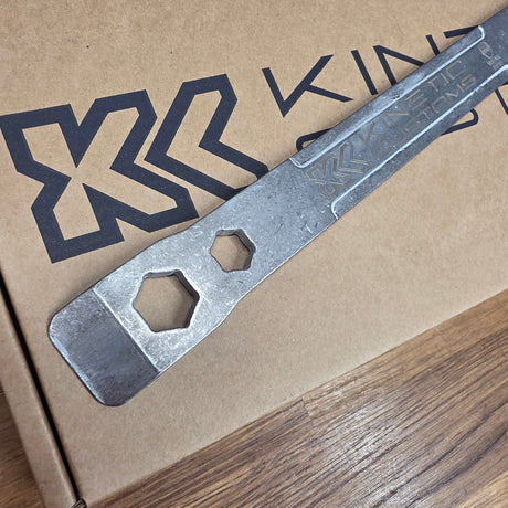 Kinetic Customs | Titanium Pry Bar 9.5"