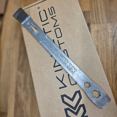 Kinetic Customs | Titanium Pry Bar 9.5"