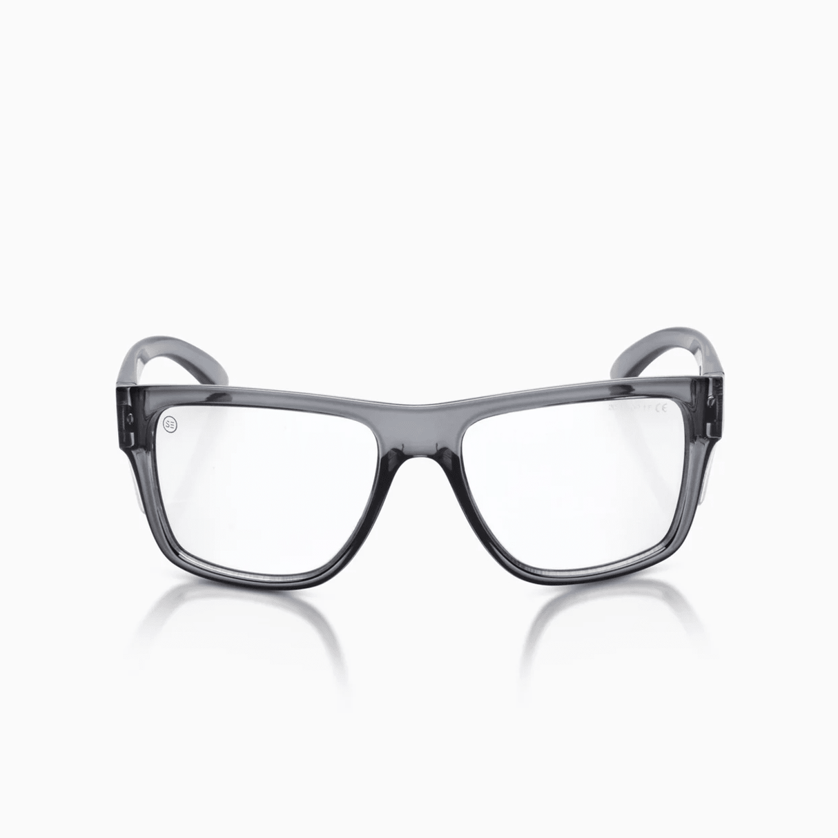 Salus Eyewear | Nova - Smoked Frame - Clear Lens - Salus EyewearTF Tools Ltd