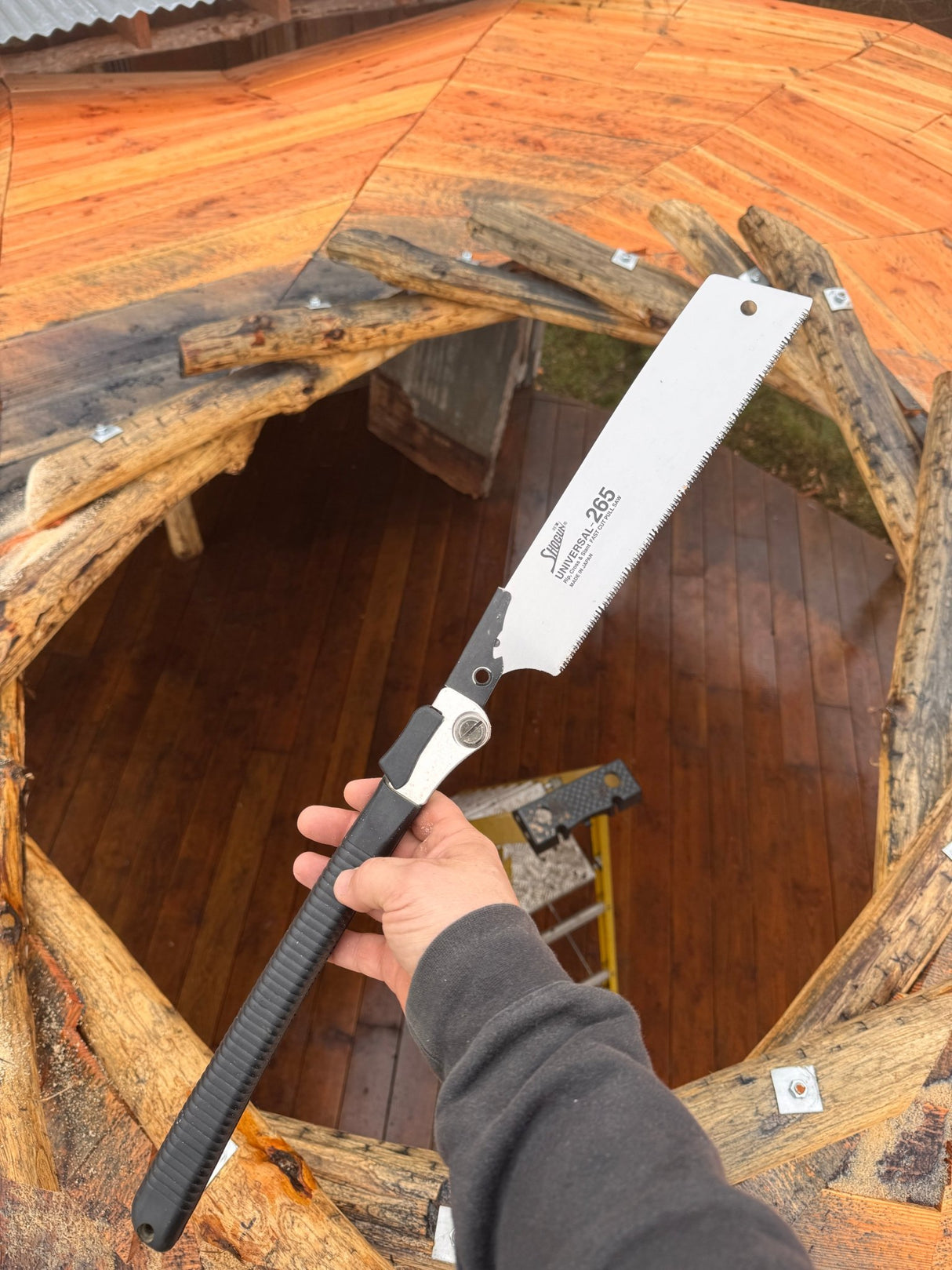 Shogun | Japanese Folding Pull Saw For Rip Cuts 265mm Length - ShogunTF Tools Ltd