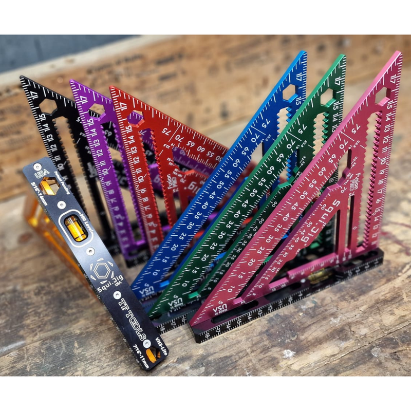 SquiJig | Fusion PRO 7.5 Inch Rafter square - SquiJigTF Tools Ltd