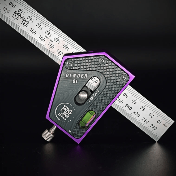 TrigJig | Glyder 81 Combination Square - TrigJigTF Tools Ltd
