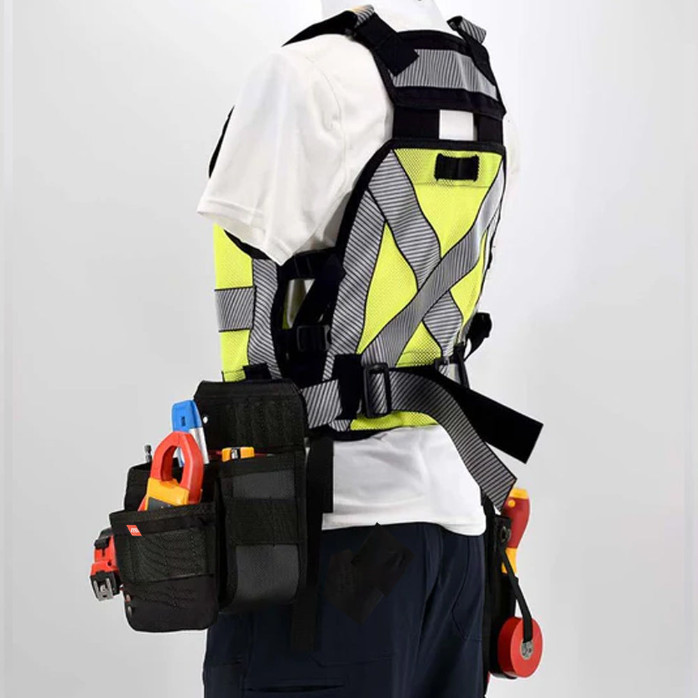 DiamondBack Toolbelts | Volt 701 Vest System - Hi Viz