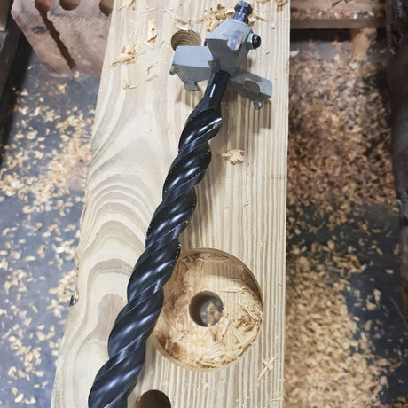 WoodOwl | Ultra Smooth Wood Boring Auger Bit 18" Length - WoodowlTF Tools Ltd
