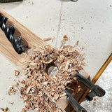 WoodOwl | Ultra Smooth Wood Boring Auger Bit 18" Length - WoodowlTF Tools Ltd