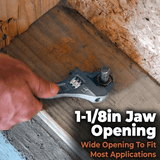 Wrango Tools | 6in Adjustable Titanium Wrench, 1 - 1/8in Jaw - Wrango ToolsTF Tools Ltd