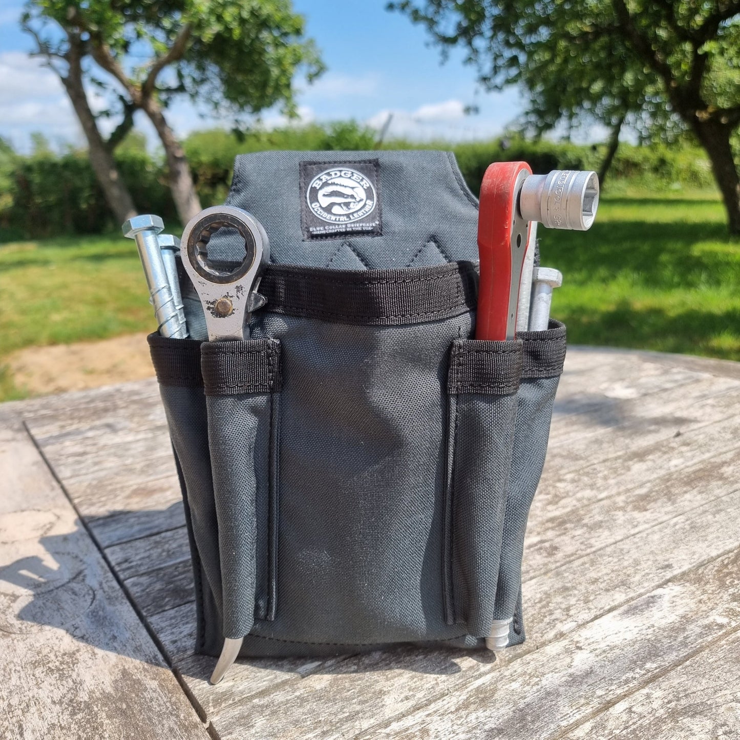 Badger Toolbelts | Bolt Bag Gunmetal Grey - Badger ToolbeltsTF Tools Ltd