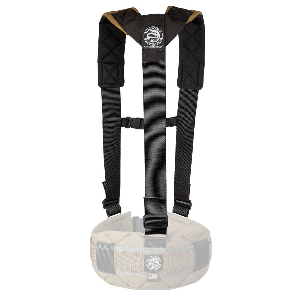 Badger Toolbelts | Suspenders Sawdust Sage - Badger ToolbeltsTF Tools Ltd