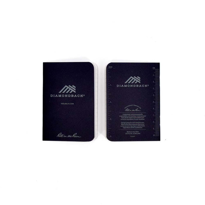 DiamondBack Pack of 3 X Rite in the Rain Mini Waterproof Notepad - DiamondbackTF Tools Ltd