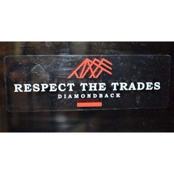 DiamondBack “Respect the Trades” Decal - DiamondbackTF Tools Ltd