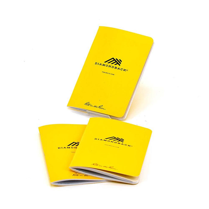 DiamondBack X Rite in the Rain Yellow Waterproof Notepad - DiamondbackTF Tools Ltd