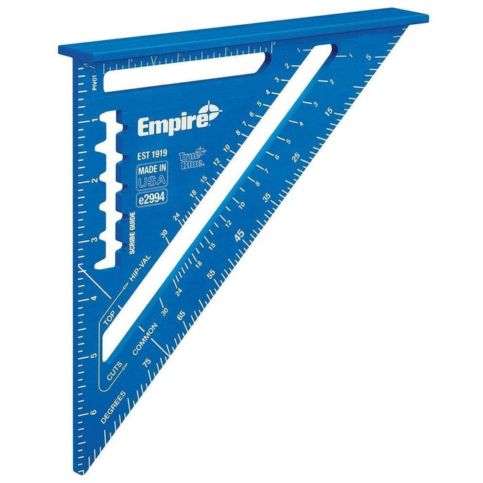 Empire 7" True Blue Rafter Square - EmpireTF Tools Ltd