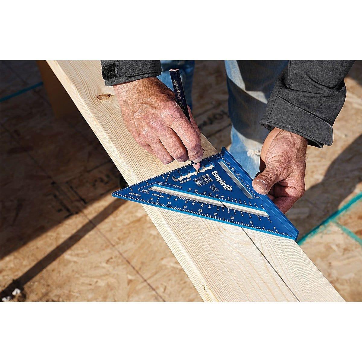 Empire 7" True Blue Rafter Square - EmpireTF Tools Ltd