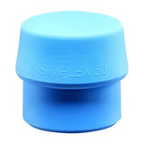 Halder | Simplex Mallet TPE Soft (Blue) replacement faces - HalderTF Tools Ltd