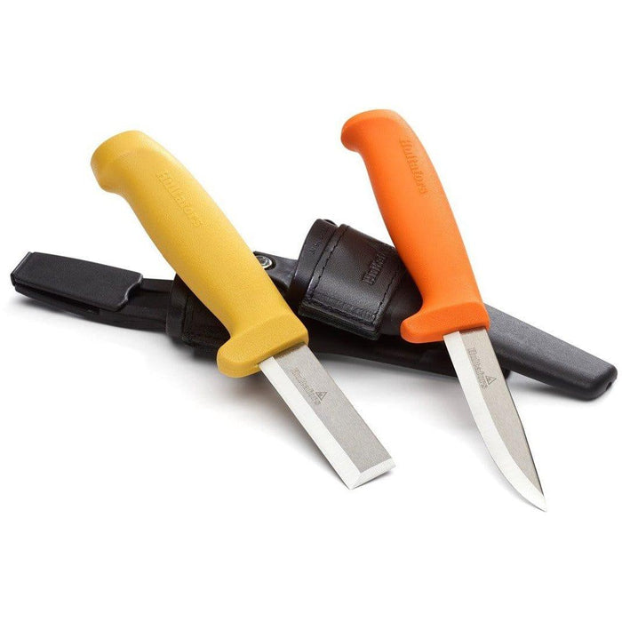 Hultafors Chisel Knife STK & HVK Craftmans Knife Twin Pack In Holster - HultaforsTF Tools Ltd