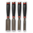 Hultafors | Heavy - Duty Chisel Set of 4 (40, 32, 25, 20mm) - HultaforsTF Tools Ltd