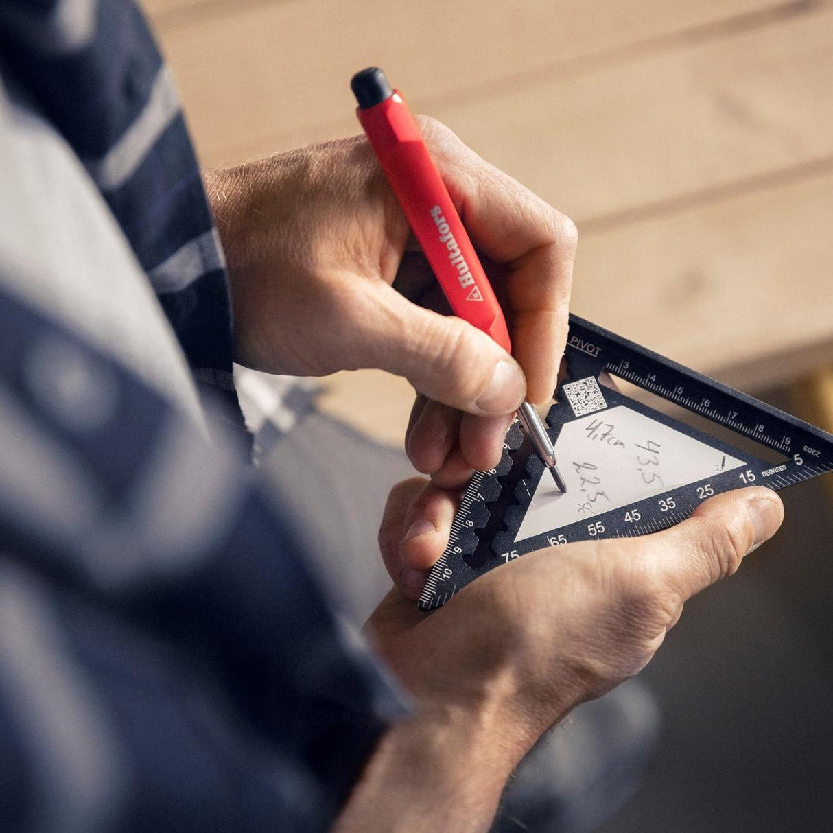 Hultafors | Mini Metric Rafter square - HultaforsTF Tools Ltd