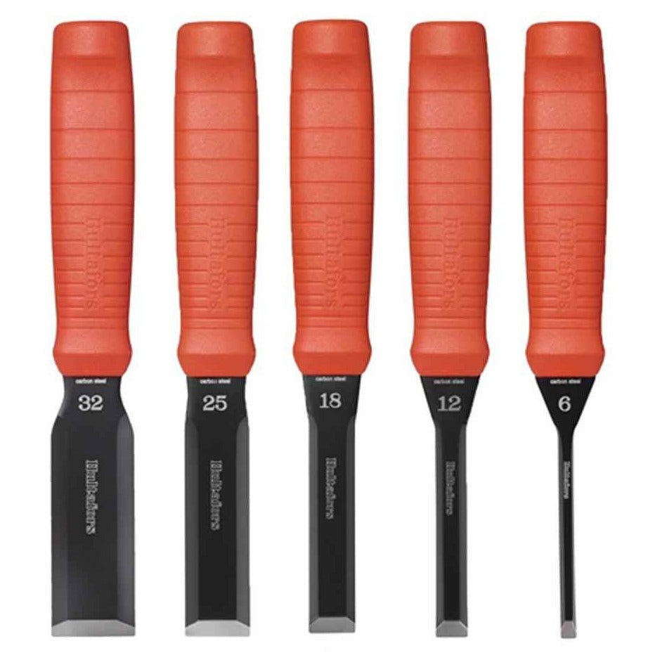 Hultafors Scandinavian Butt Chisel Set of 5 EDC (32, 25,18, 12, 6mm) - HultaforsTF Tools Ltd