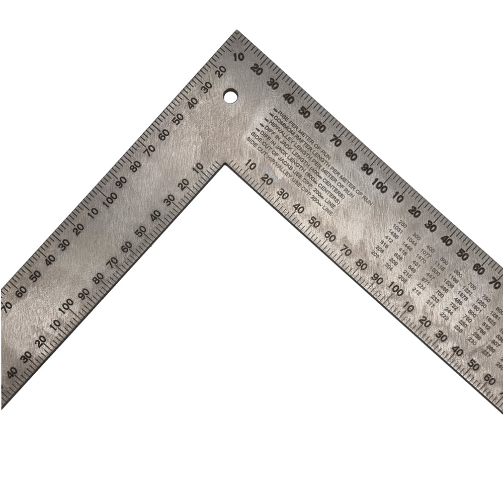 Martinez Titanium Metric Framing Square 24 in. x 16 in. Without Scribe Marks - MartinezTF Tools Ltd