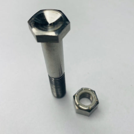 Martinez Tools | Ti - Hex head bolt & Ti - Nylon lock washer for Ti Heads - Martinez ToolsTF Tools Ltd