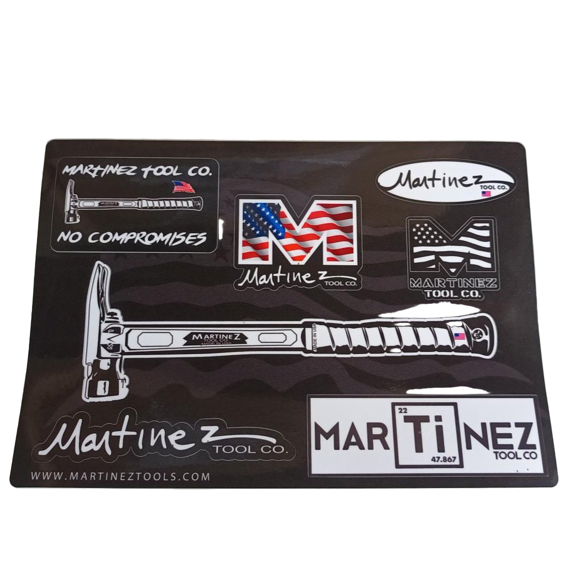 Martinez Tools | Tools Sticker Sheet – TF Tools Ltd