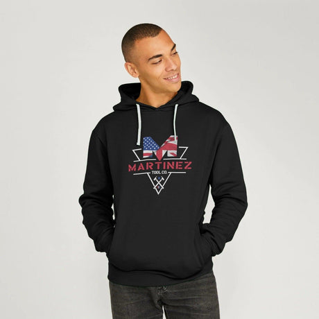 Martinez Tools x TF Tools | UK USA Organic Cotton Hoody - Martinez ToolsTF Tools Ltd