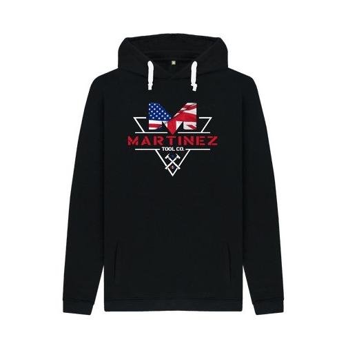 Martinez Tools x TF Tools | UK USA Organic Cotton Hoody - Martinez ToolsTF Tools Ltd