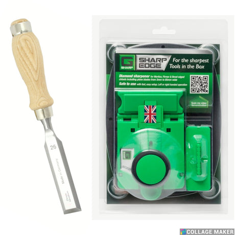 MHG | Premium chisels & Sharp Edge sharpener Bundle - MHGTF Tools Ltd