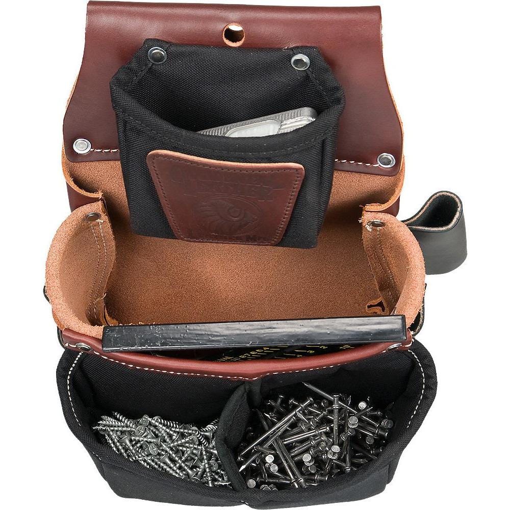 Occidental Leather 5564 - Belt Worn Fastener Pouch w/ Divided Nylon DB - Occidental LeatherTF Tools Ltd