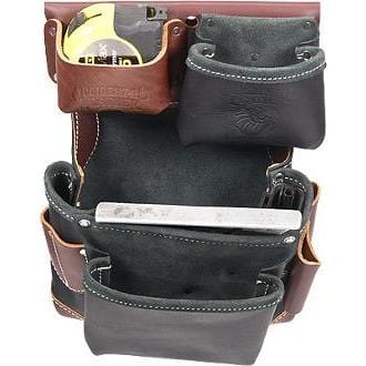 Leather Tool Belt Green Envy Full Grain Leather Large Nail Bags