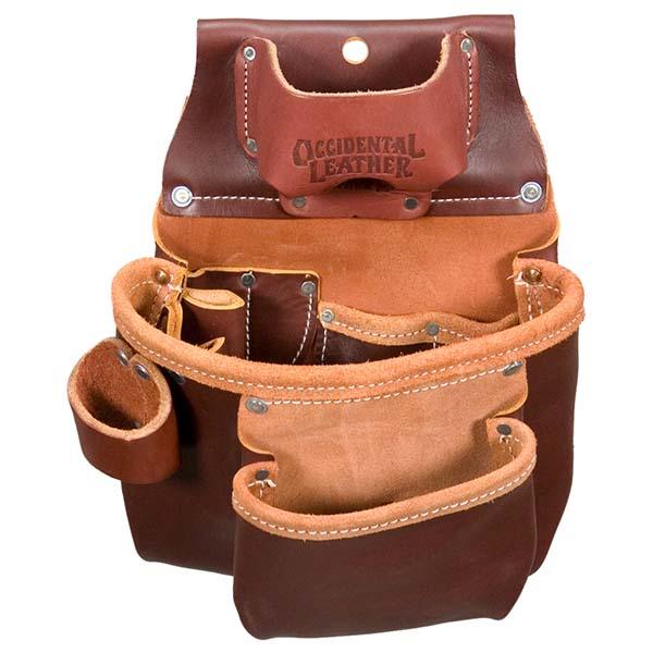 Occidental Leather Toolbelts | 5018LH - 2 Pouch Pro Tool Bag - Left Handed - Occidental LeatherTF Tools Ltd