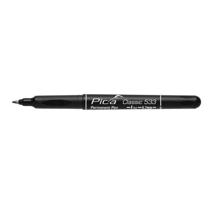 Pica Classic Permanent Black Marker  - PicaTF Tools Ltd