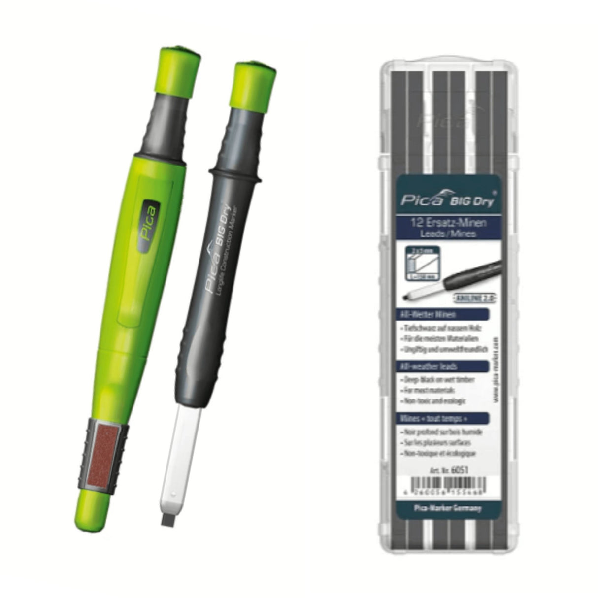 Pica | Dry BIG Pencil Marker Bundle - PicaTF Tools Ltd