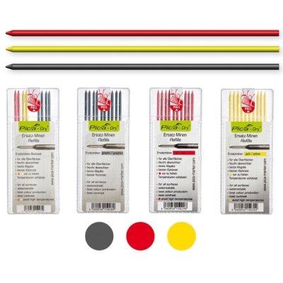 PICA 4040/SB - Solid Lead Tip Type Pencil Lead Refills