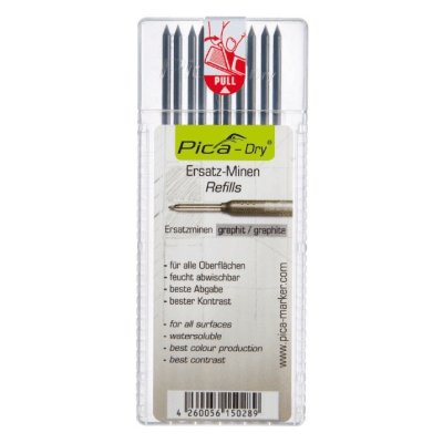 Pica-Dry Graphite Refill H Hardness - for Joiners